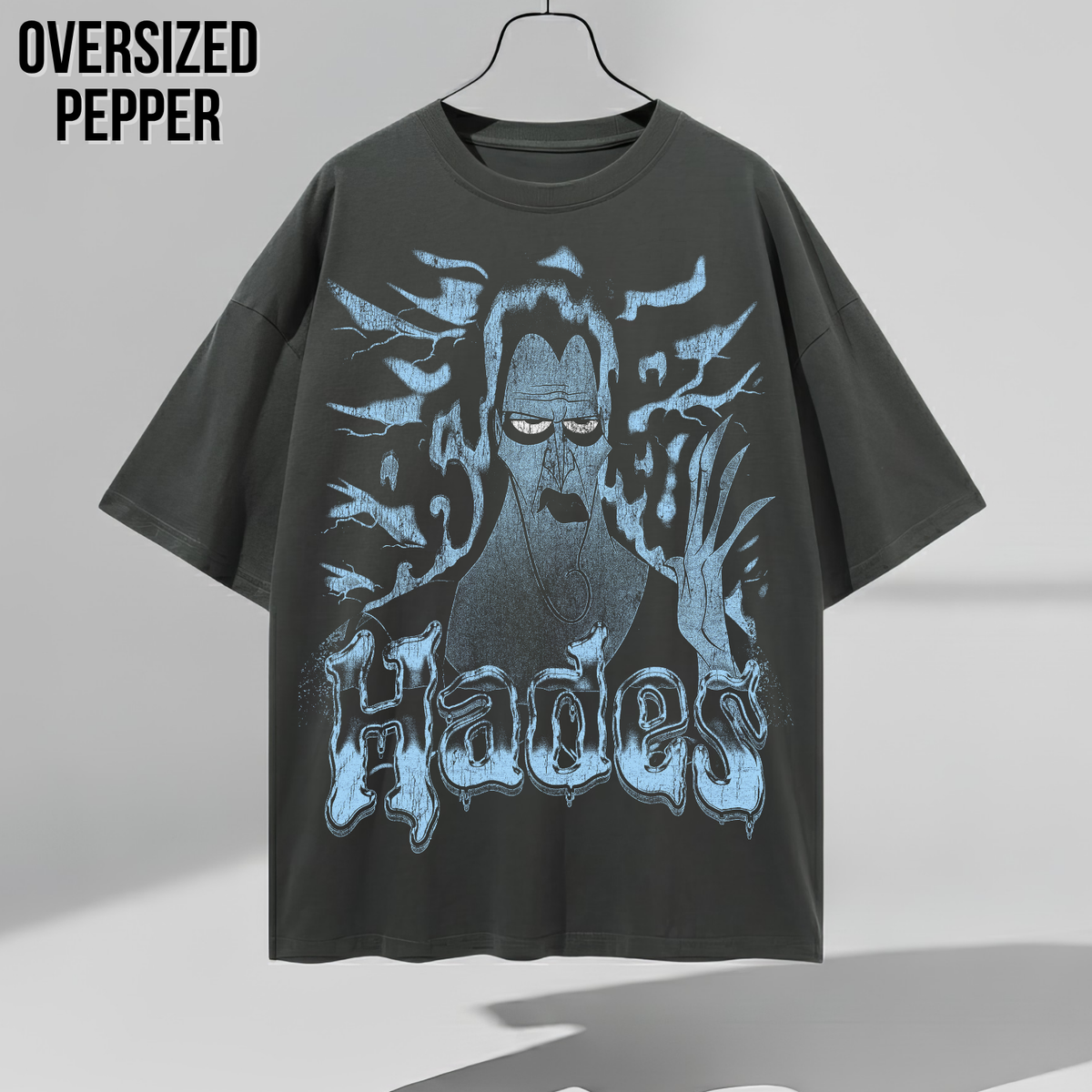Hades Shirt – Disney Hercules Hades Vintage Bootleg Graphic Shirt, Hades Portrait Tee, Disney Villain Fan Gift, Disney Classic Movie Merch