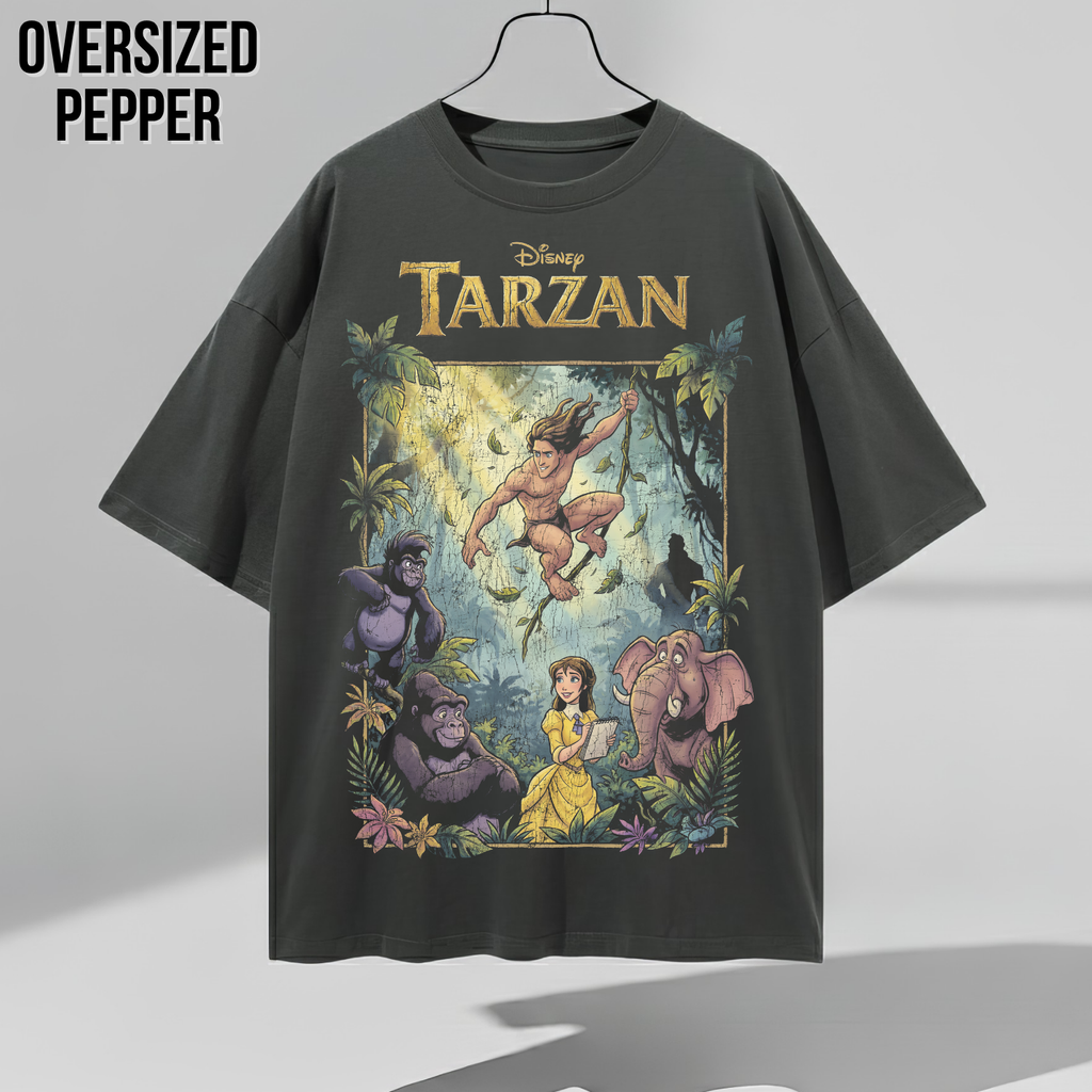 Disney Tarzan Shirt – Tarzan and Jane Graphic Tee, Disney Vintage Shirt