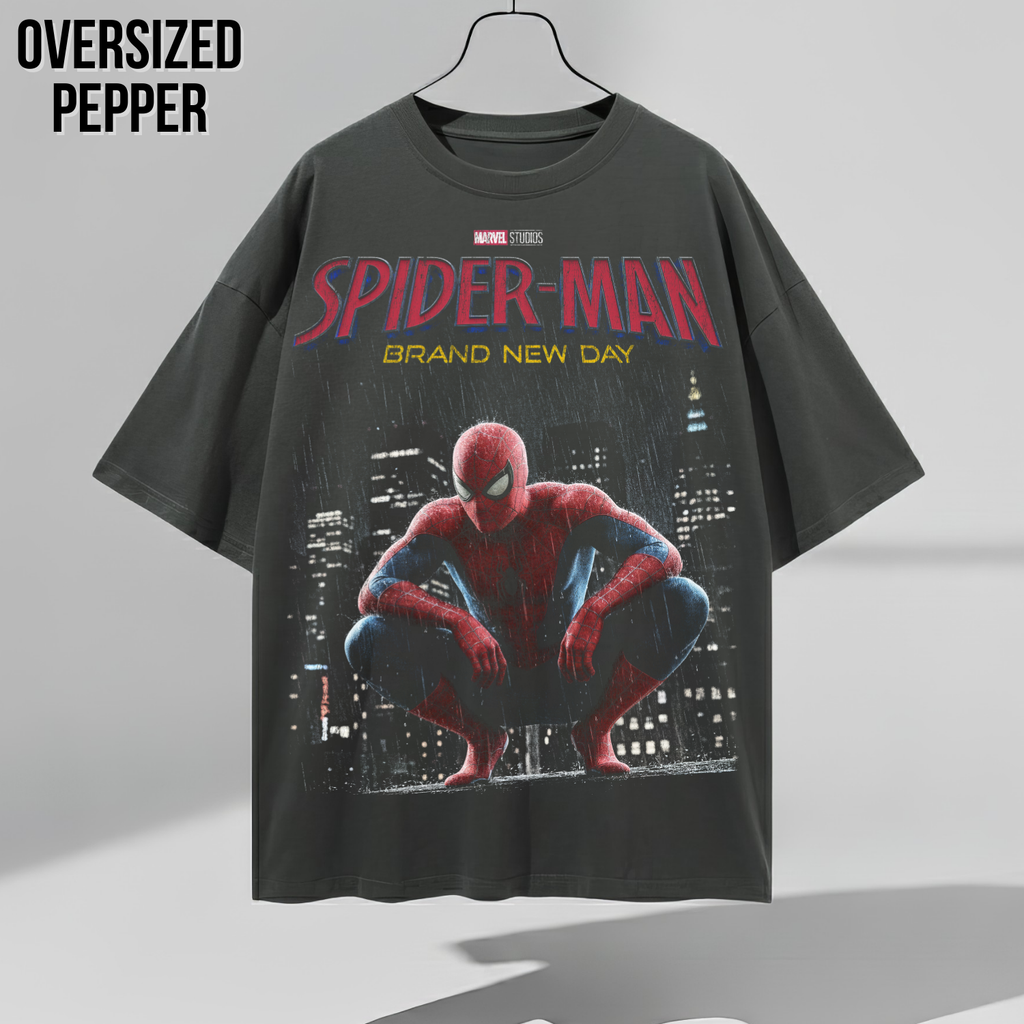 Spider-Man Brand New Day Shirt: Marvel Tom Holland Spider Man Movie Tee