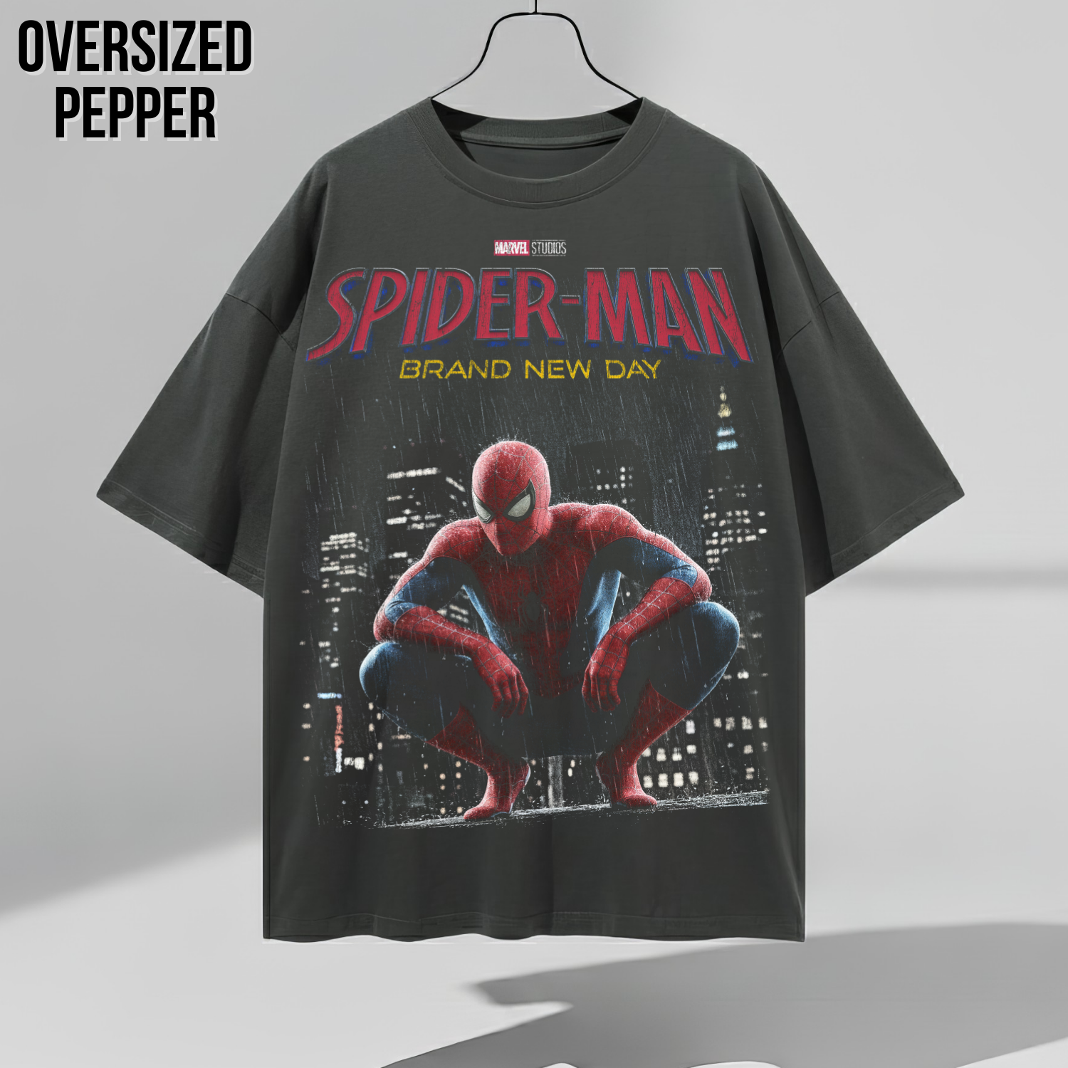 Spider-Man Brand New Day Shirt: Marvel Tom Holland Spider Man Movie Tee