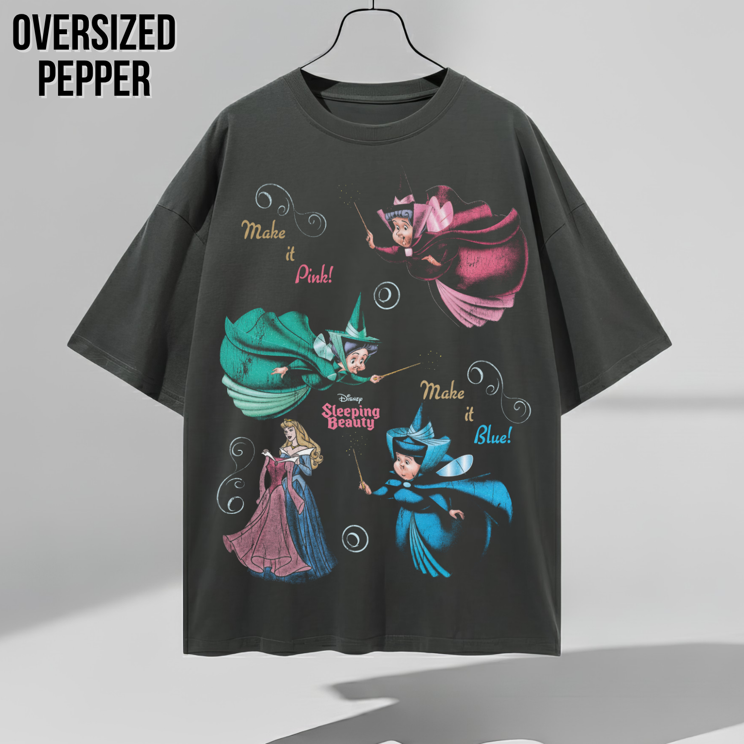 Sleeping Beauty Shirt – Make It Pink Make It Blue Fairy Godmothers Tee, Sleeping Beauty Graphic Shirt, Aurora Disney Fan Gift, Disney Princess Shirt