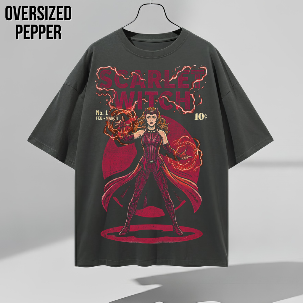 Scarlet Witch Vintage Comic Shirt: Wanda Maximoff Marvel Tee