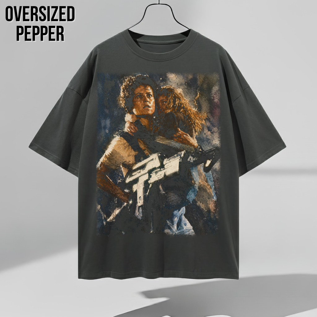Aliens Ripley Shirt – Ellen Ripley and Newt Graphic Tee, Aliens Movie Vintage Shirt