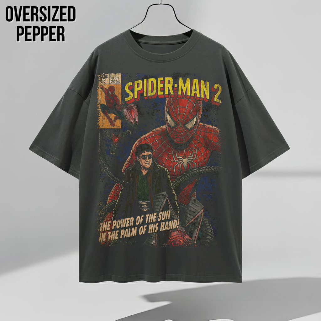 Spider-Man 2 Vintage Comic Shirt - Tobey Maguire Spider-Man Graphic