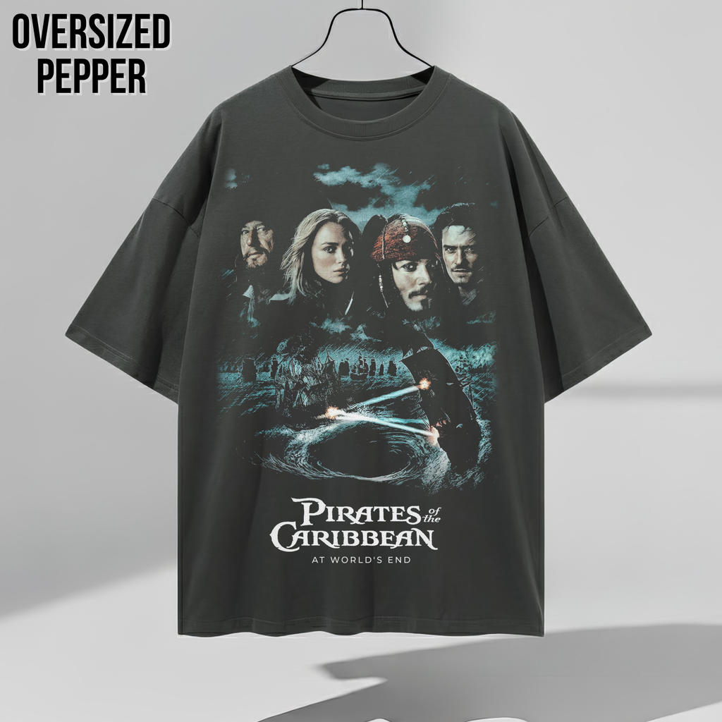 Pirates of the Caribbean At World's End Shirt – Pirates At World's End Cast Poster Tee, Jack Sparrow Will Turner Elizabeth Swann Fan Gift, Disney Pirates Graphic Shirt