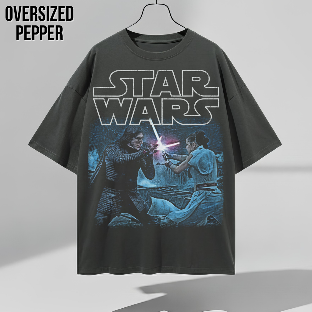 Star Wars Rey and Kylo Ren Shirt – Rey vs Kylo Ren Lightsaber Duel Tee, Rise of Skywalker Shirt