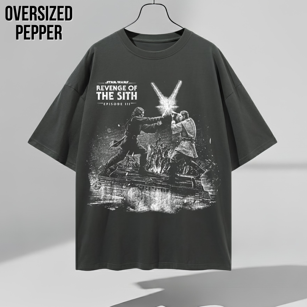 Vintage Revenge of the Sith Shirt: Anakin vs Obi-Wan Duel Tee, Star Wars Episode III Shirt, Mustafar Battle Shirt, Star Wars Fan Gift