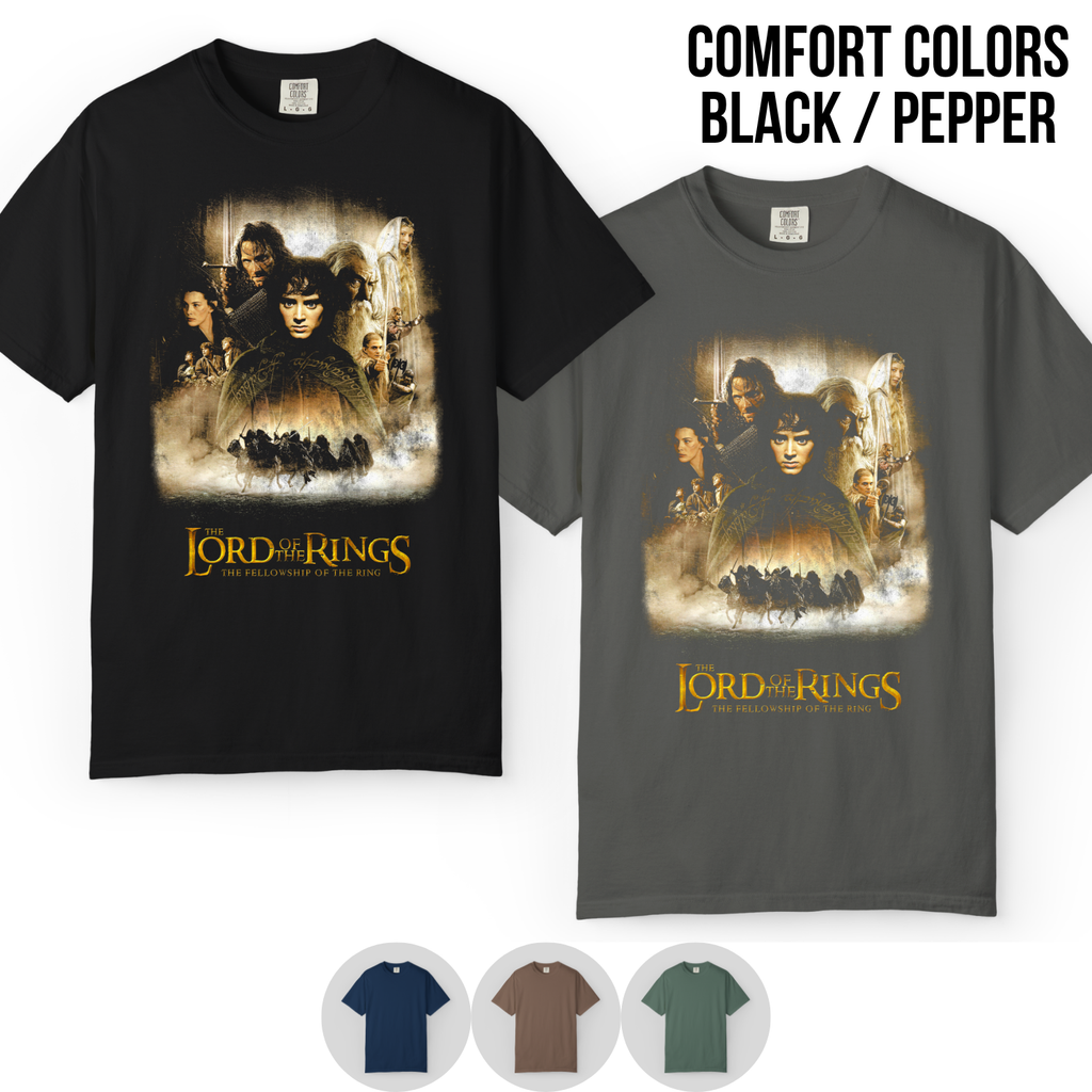 Lord of the Rings Shirt – Fellowship of the Ring Graphic Tee