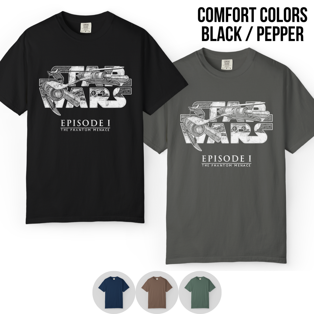 Star Wars Phantom Menace Shirt – Anakin Podracing Shirt