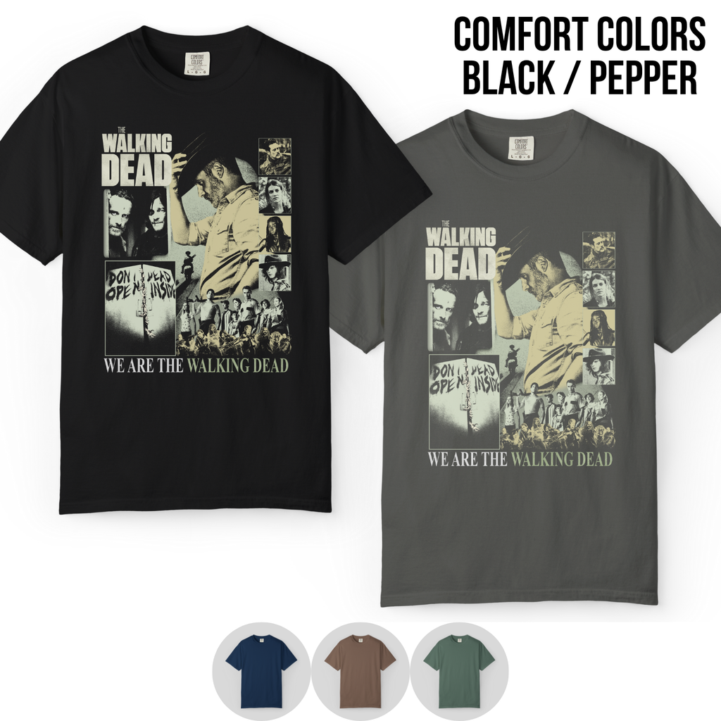 The Walking Dead Shirt – Rick Grimes Vintage Graphic Shirt