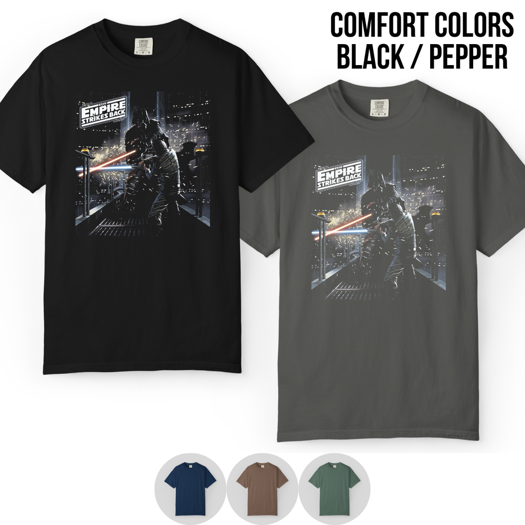 Vintage Star Wars Empire Strikes Back Shirt – Luke Skywalker Vs Darth Vader Duel Tee