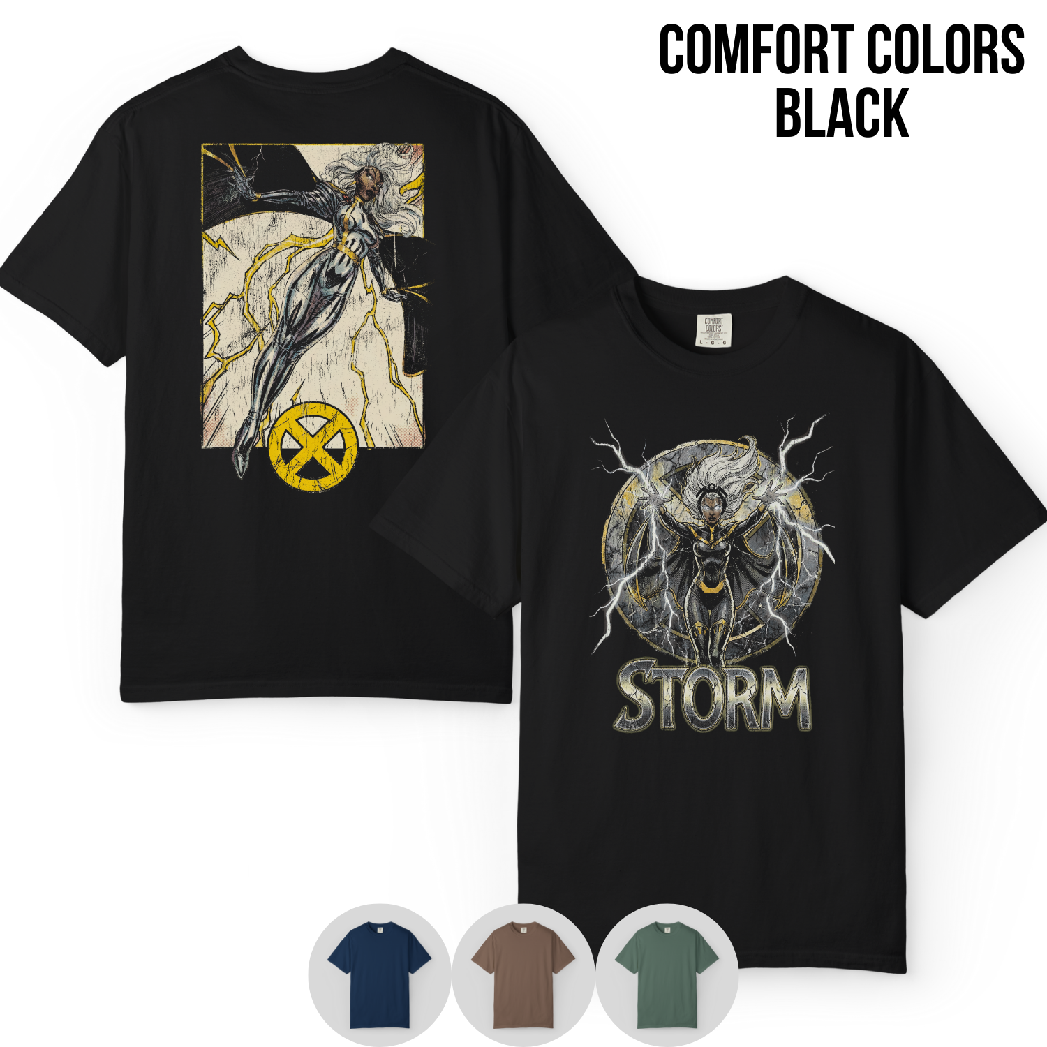 Vintage Storm X-Men Shirt - 90s X-Men Comic Graphic