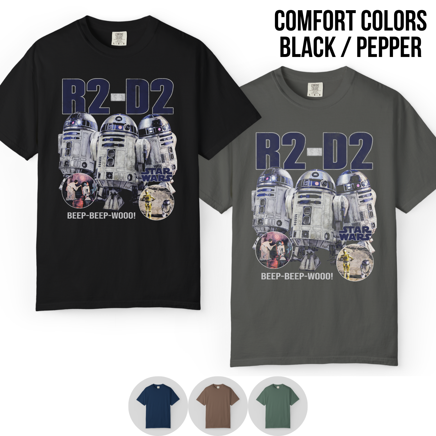 Retro Star Wars Droid R2-D2 Shirt - Star Wars Droid Shirt