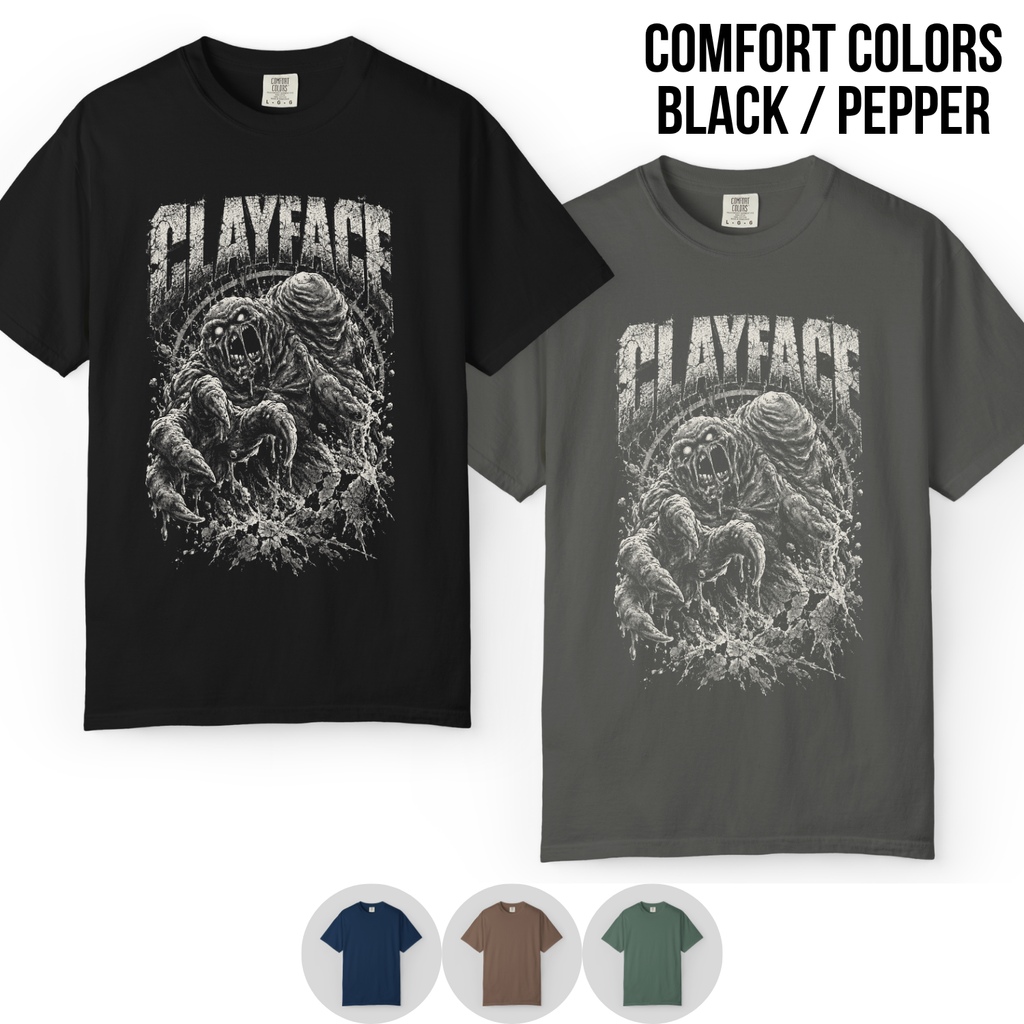 Clayface Shirt – DC Batman Villain Clayface Monster Graphic Shirt, DC Comics Villain Fan Gift, Vintage Clayface Horror Shirt, Retro DC Merch