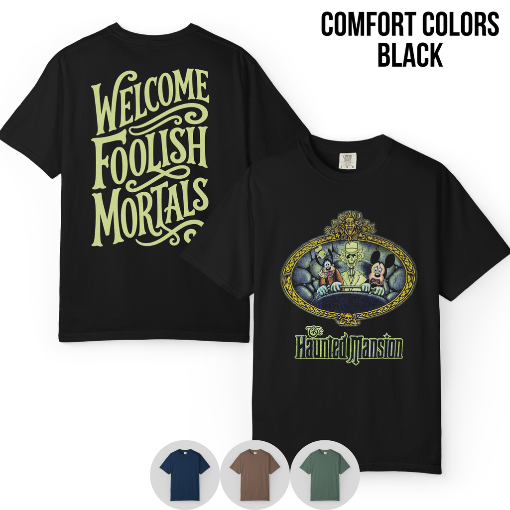 Disneyland Haunted Mansion Shirt - Mickey and Friends Haunted Mansion Tee