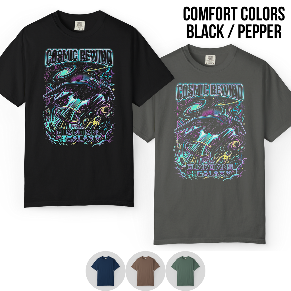 Cosmic Rewind Guardians Shirt | EPCOT Guardians of the Galaxy Ride Tee