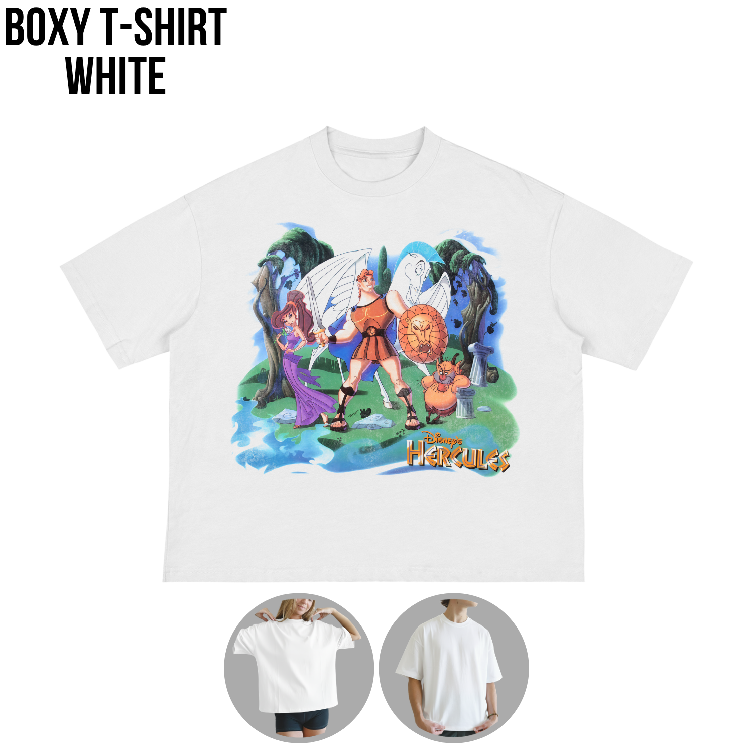 Hercules Shirt – Disney Hercules Meg Pegasus Phil Cast Graphic Tee, Disney Hercules Fan Gift, Disney Animated Movie Shirt, Disney 90s Nostalgia Tee
