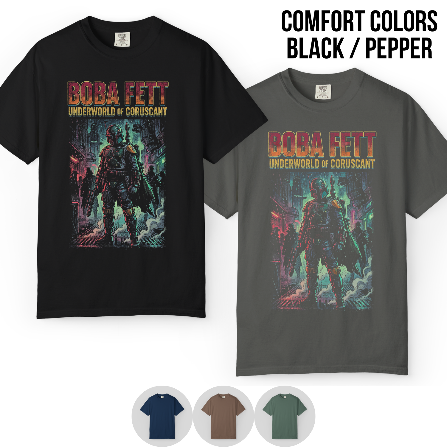 Boba Fett Shirt – Star Wars Bounty Hunter Shirt, Vintage Star Wars Tee