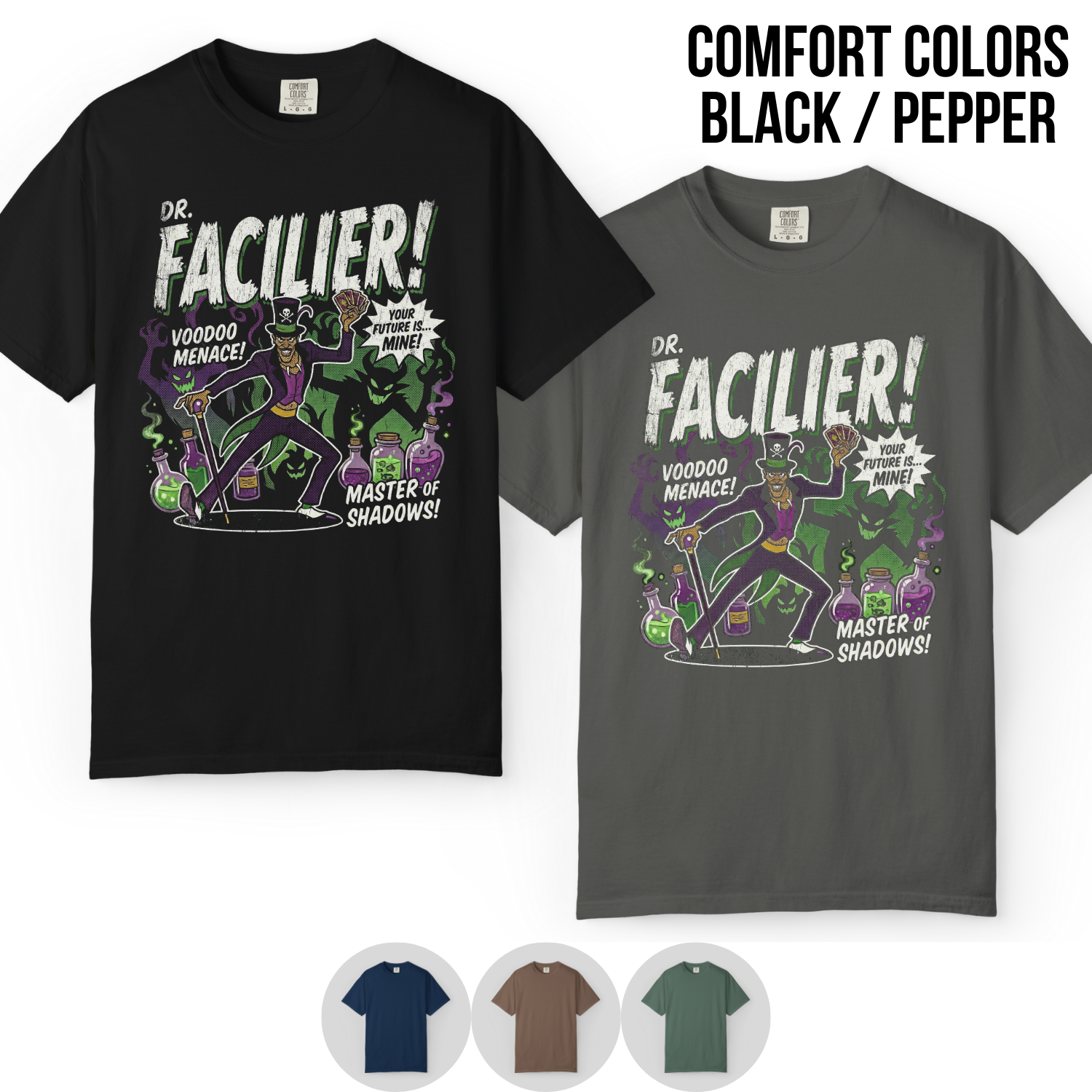 Dr. Facilier Shirt - Vintage Princess and the Frog Tee