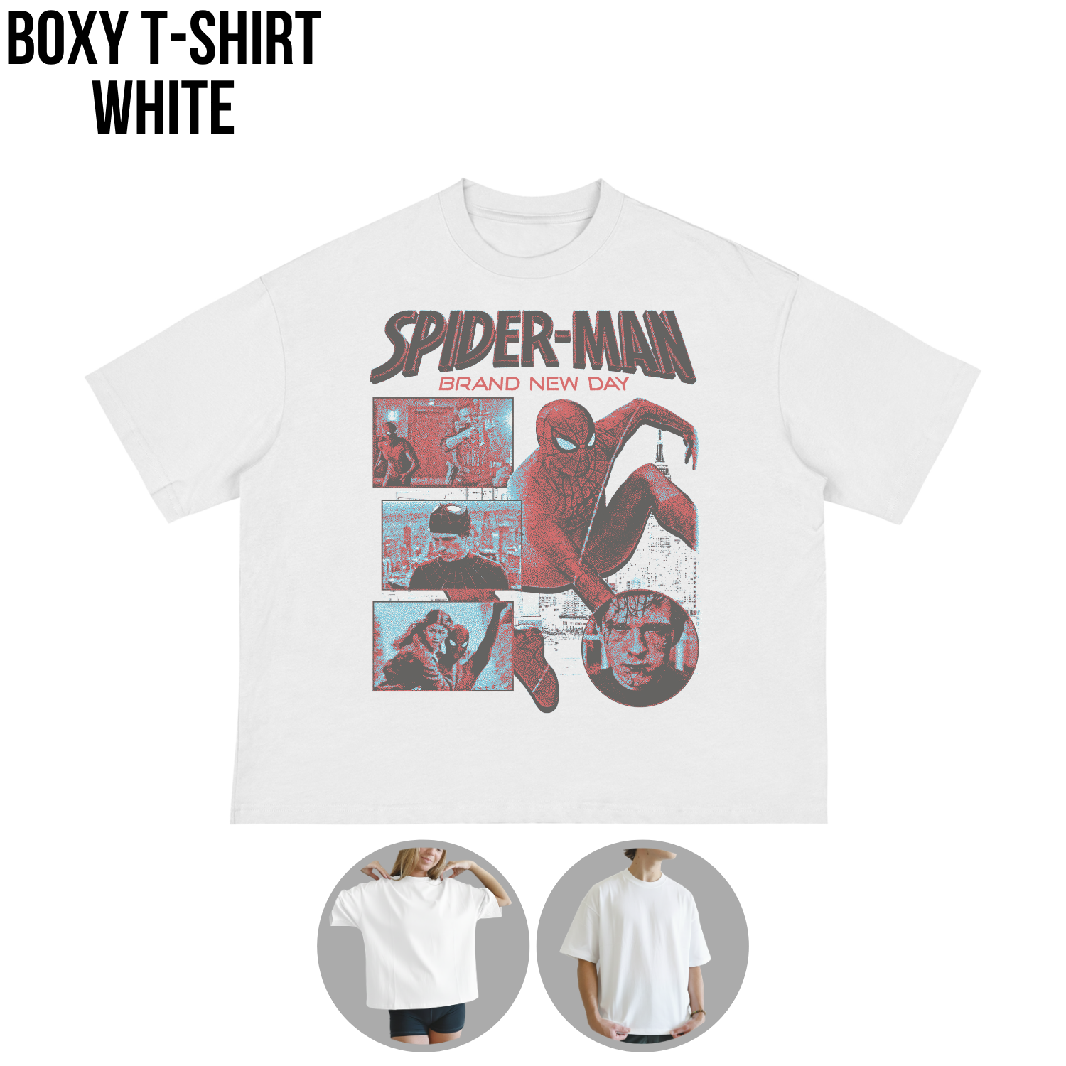 Spider-Man Shirt – Spider-Man Brand New Day Tom Holland Graphic Tee, Spider-Man Marvel Fan Gift, MCU Spider-Man Shirt, Marvel Graphic Tee