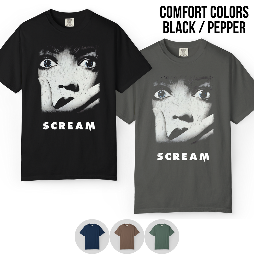 Scream Vintage Horror Shirt | 90s Scary Movie Graphic