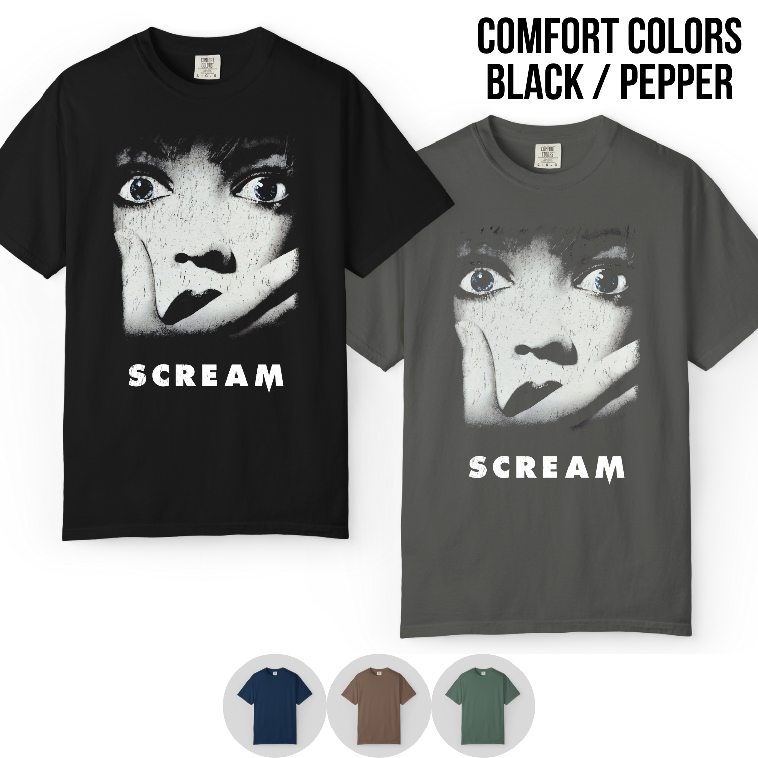 Scream Vintage Horror Shirt | 90s Scary Movie Graphic