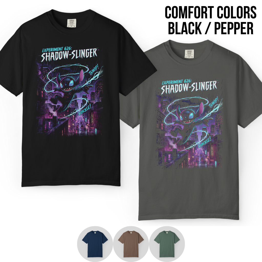 Experiment 626 Stitch Shirt: Stitch Spider-Man Spider-Verse Tee