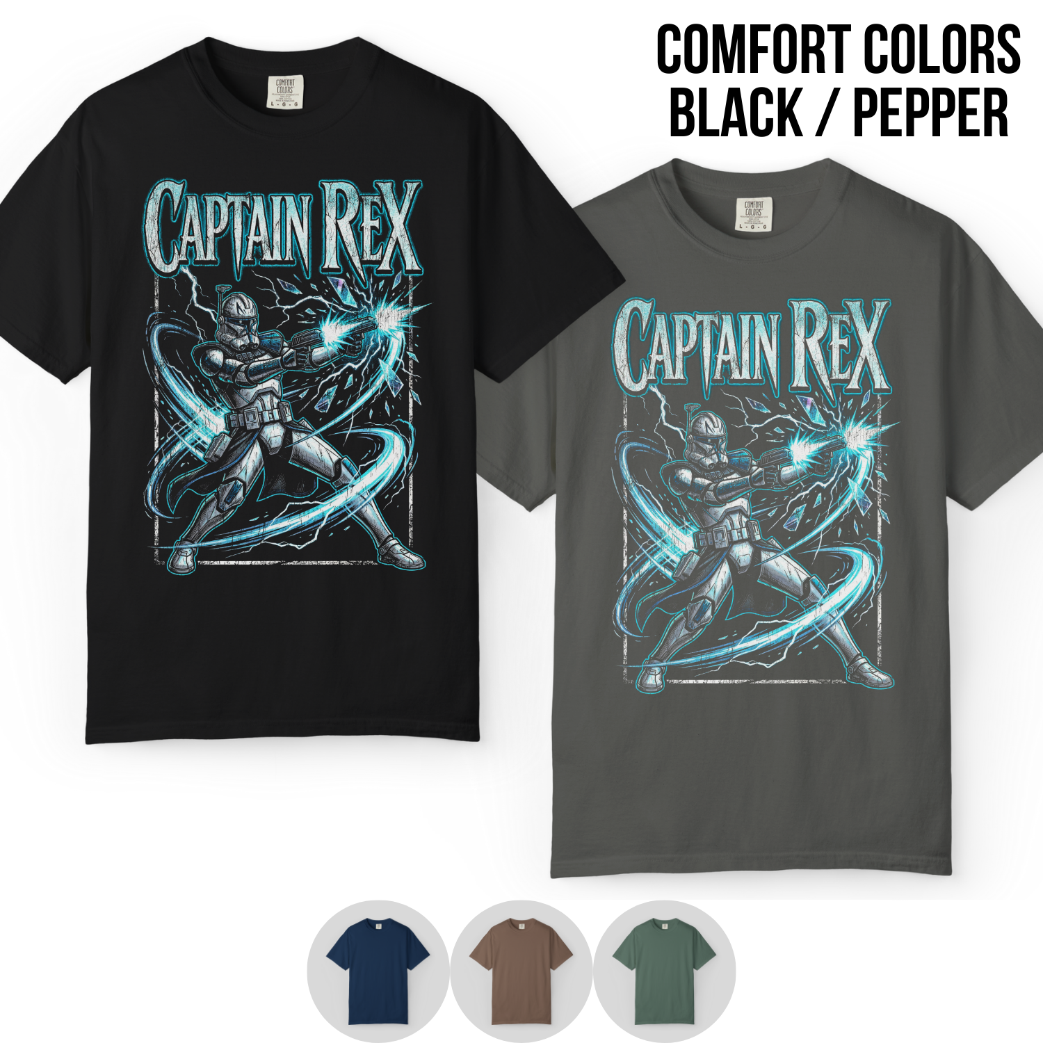 Captain Rex Shirt: Clone Wars Star Wars Shirt