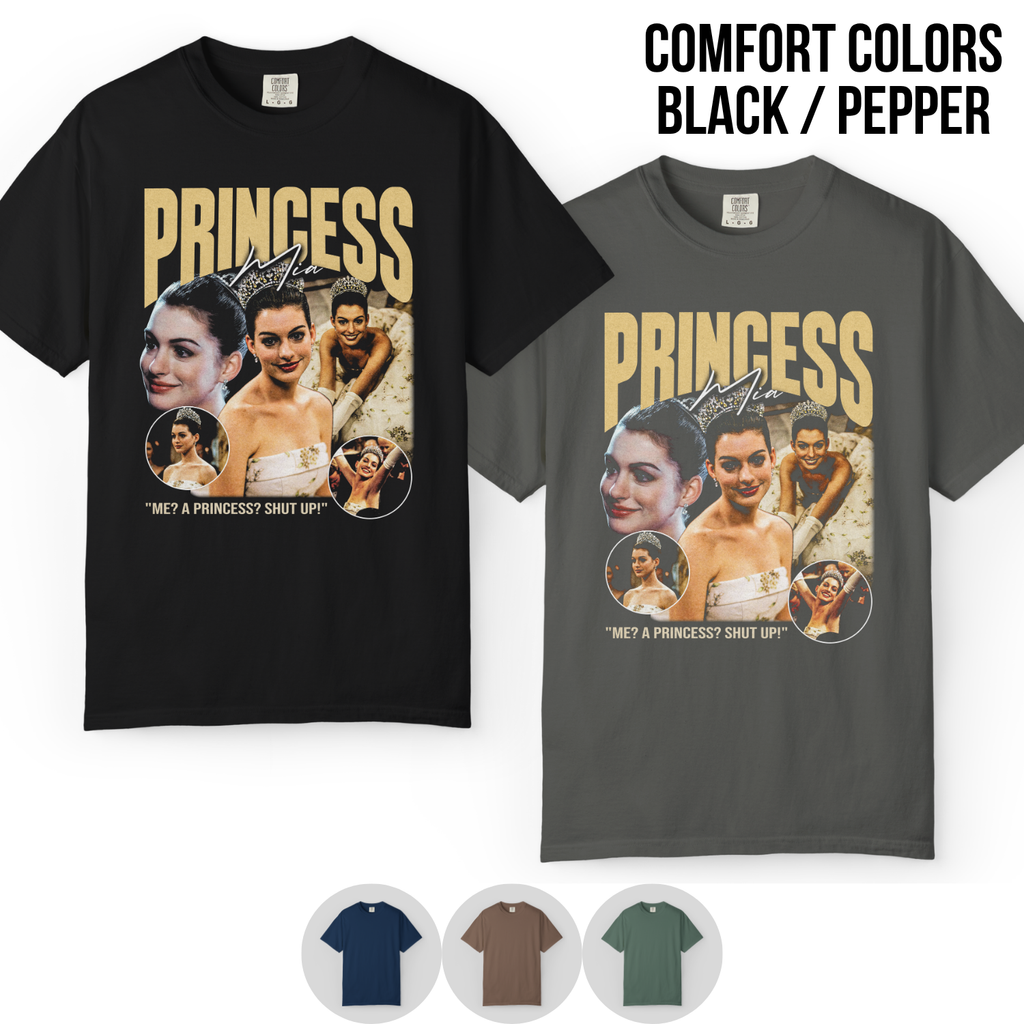 Retro Princess Diaries Shirt – Mia Thermopolis Princess Shirt