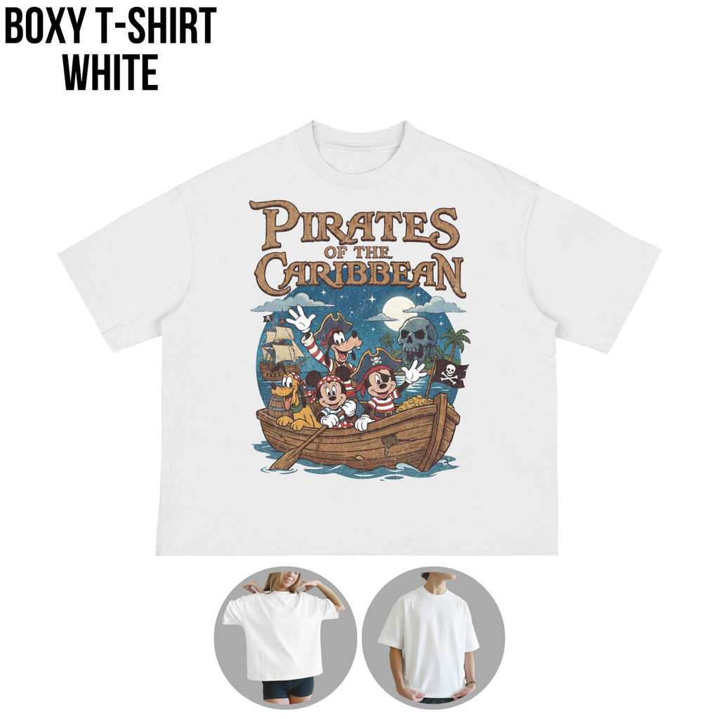 Mickey & Friends Pirates of the Caribbean Shirt - Disneyland Pirates Ride Tee