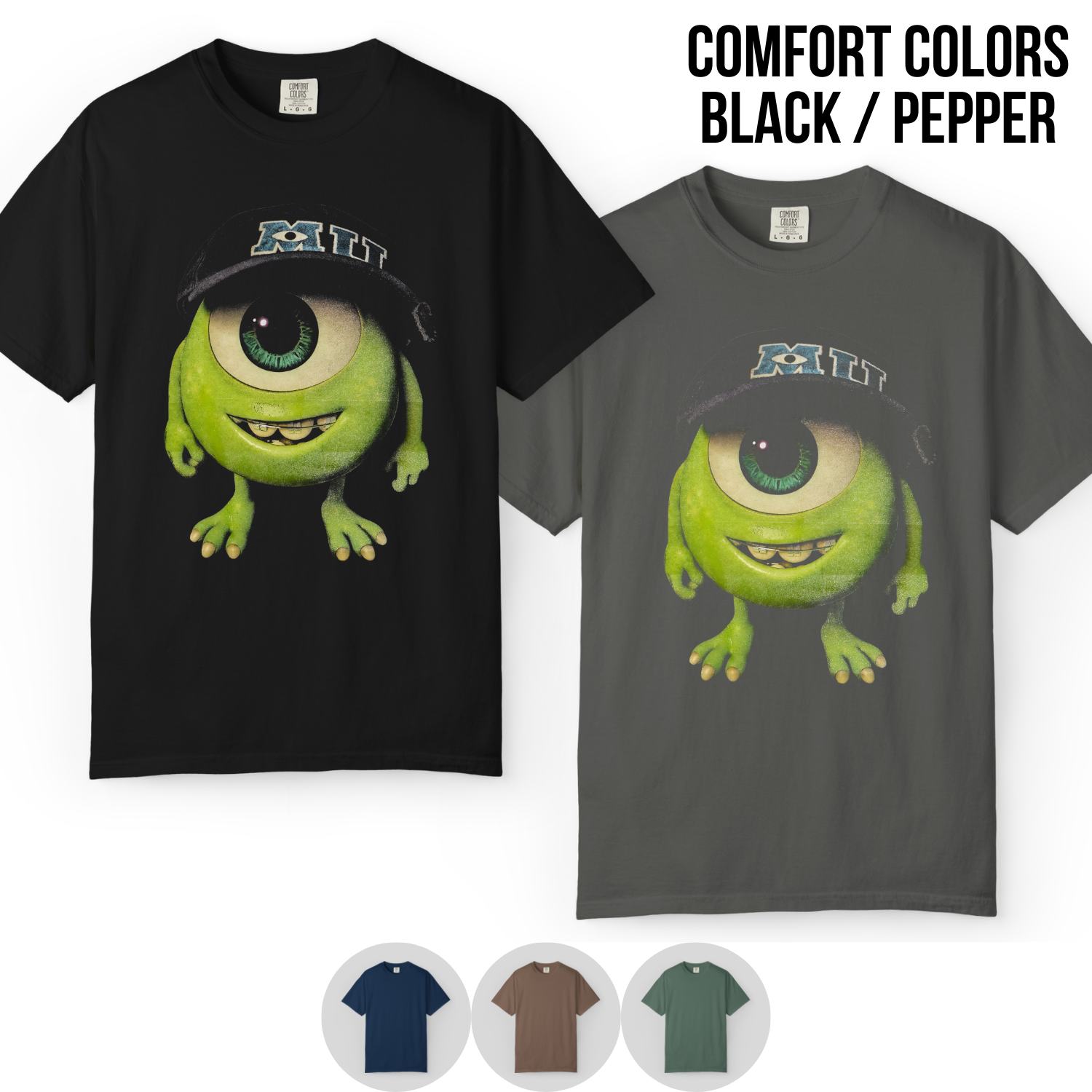 Mike Wazowski Shirt - Monsters University Tee Funny Disney Shirt