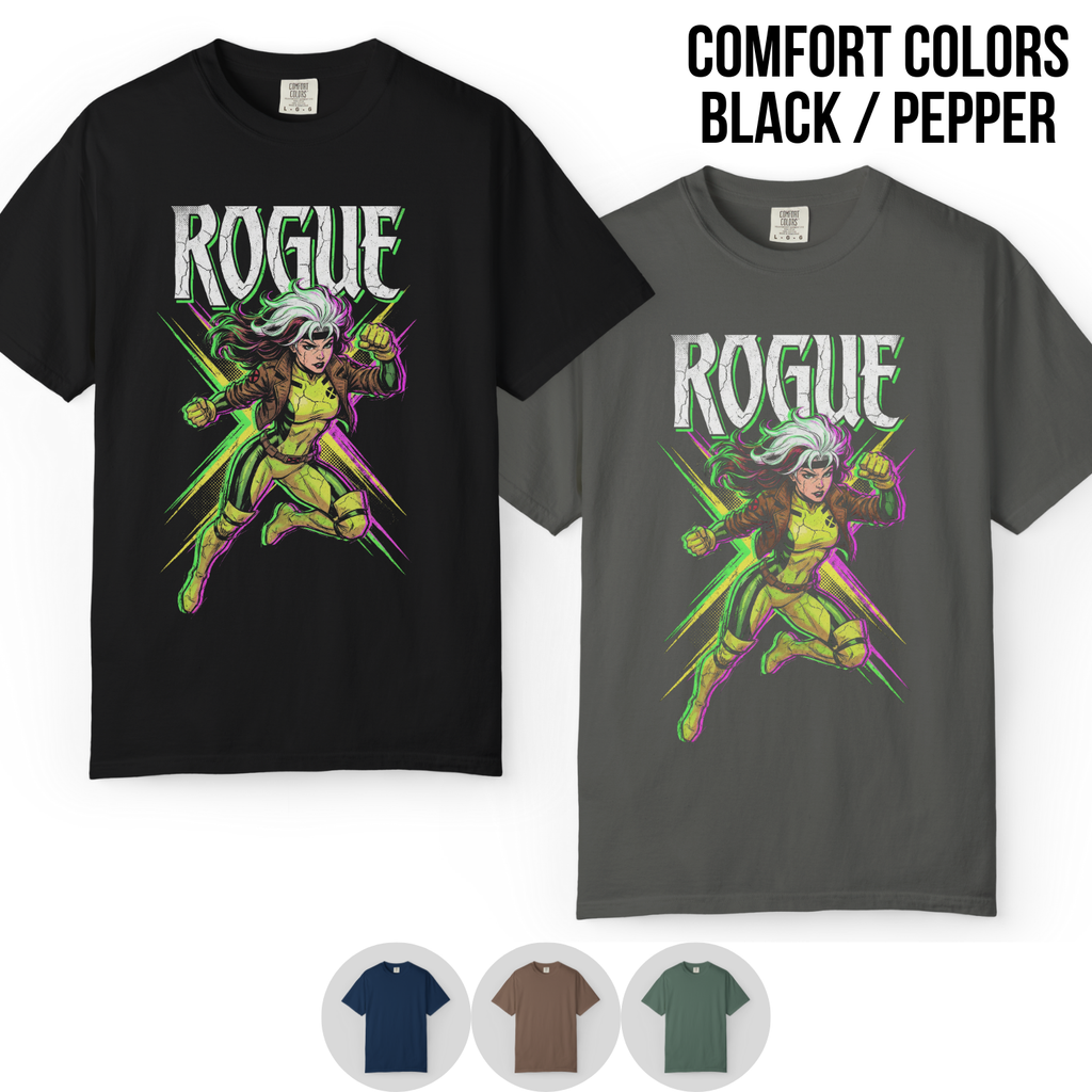 Rogue X-Men Vintage Style Shirt - Retro Comic Graphic Tee
