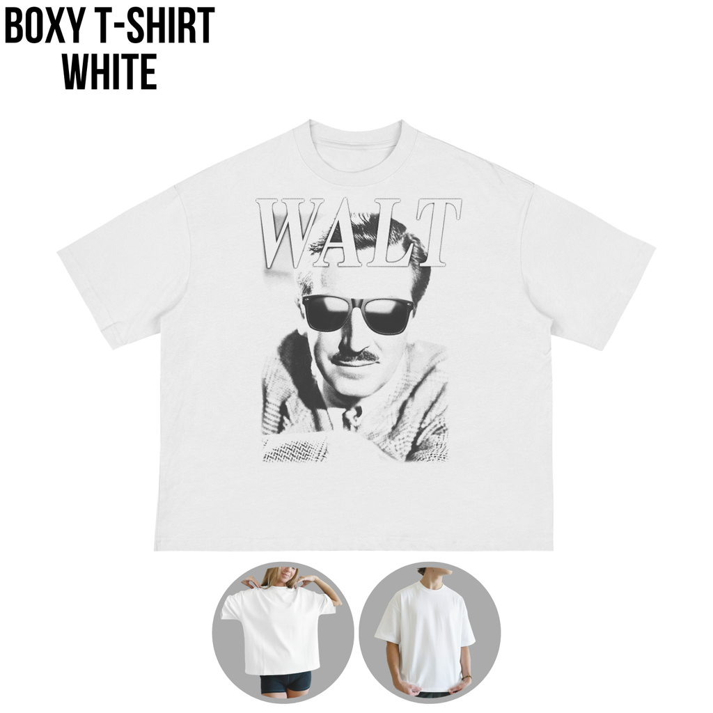 Vintage Walt Disney Tee - Classic Disney Aesthetic Tee