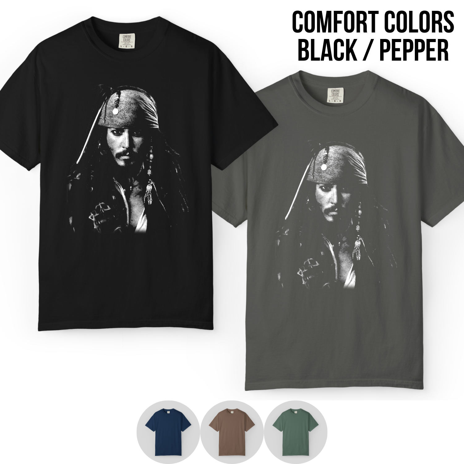 Vintage Pirates of the Caribbean Jack Sparrow Shirt