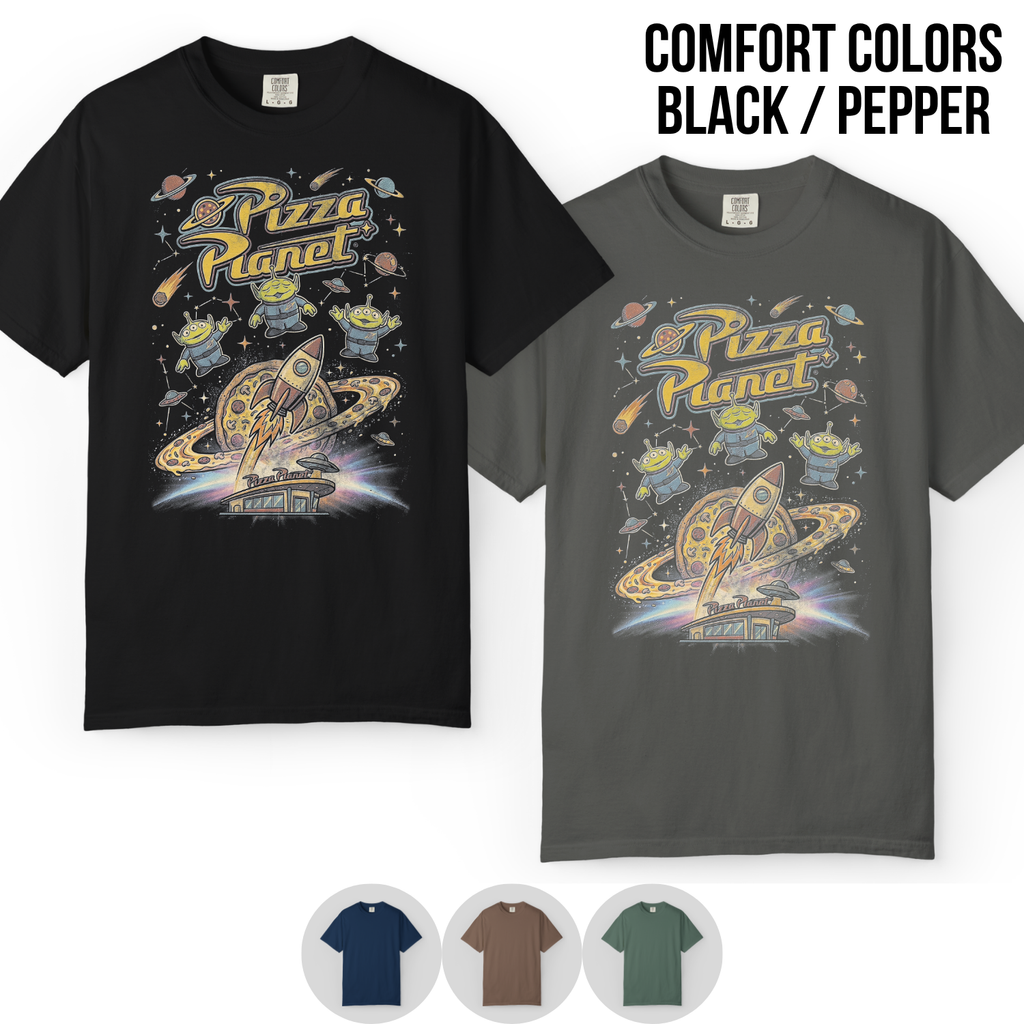 Pizza Planet Toy Story Shirt - Disney Pixar Aliens Tee