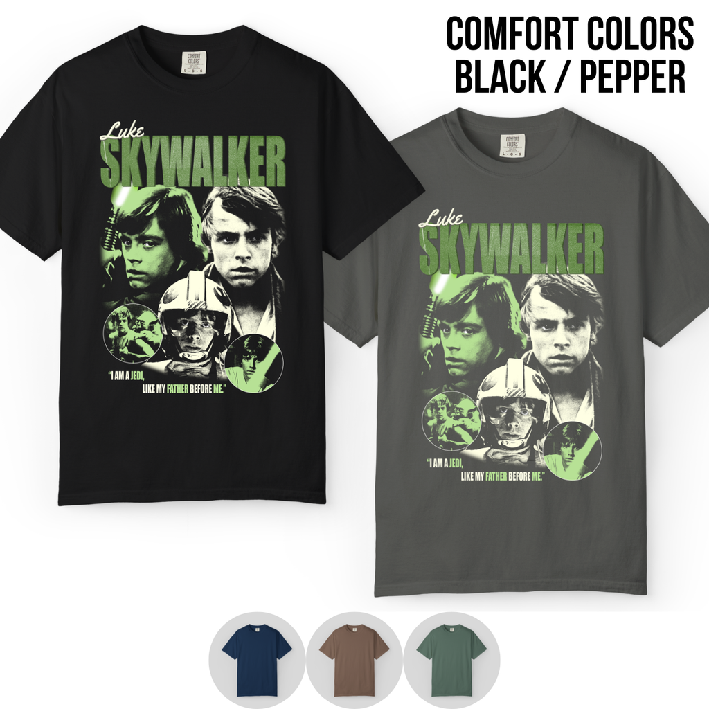 Star Wars Luke Skywalker Shirt – I Am A Jedi Like My Father Before Me Tee