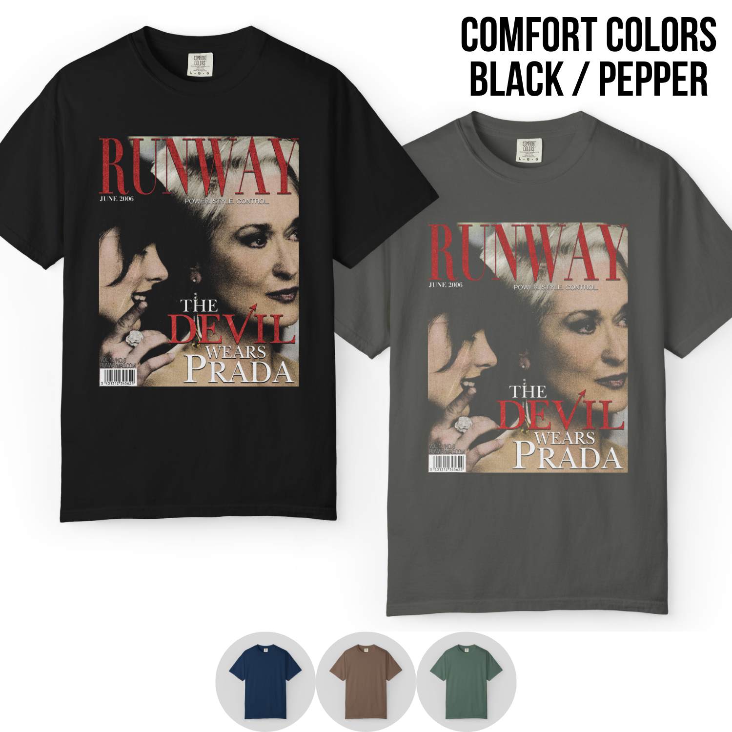 Retro Devil Wears Prada Shirt – Runway Magazine Miranda Priestly Andy Sachs Shirt
