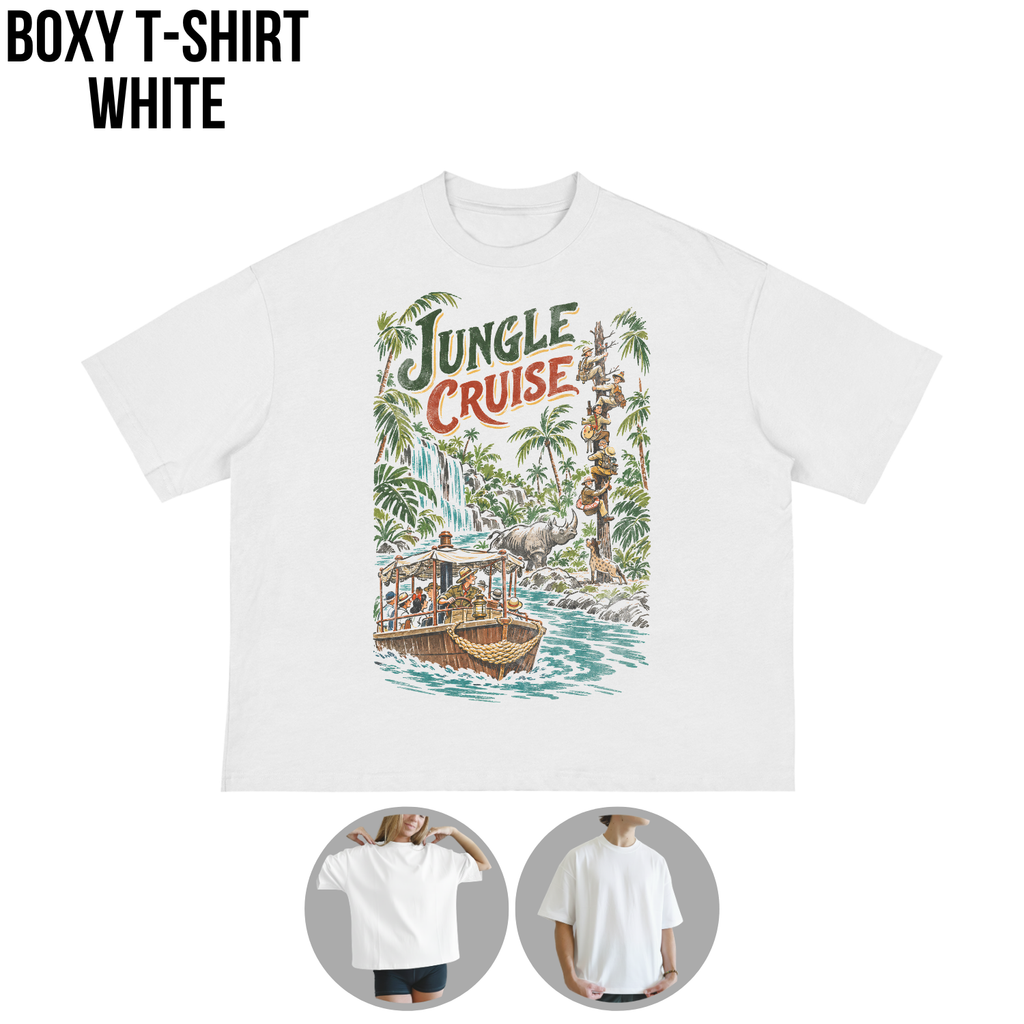 Jungle Cruise Shirt – Disney Jungle Cruise Vintage Graphic Shirt, Skipper Ride Scene Tee, Disney Parks Fan Gift, Disneyland Attraction Merch