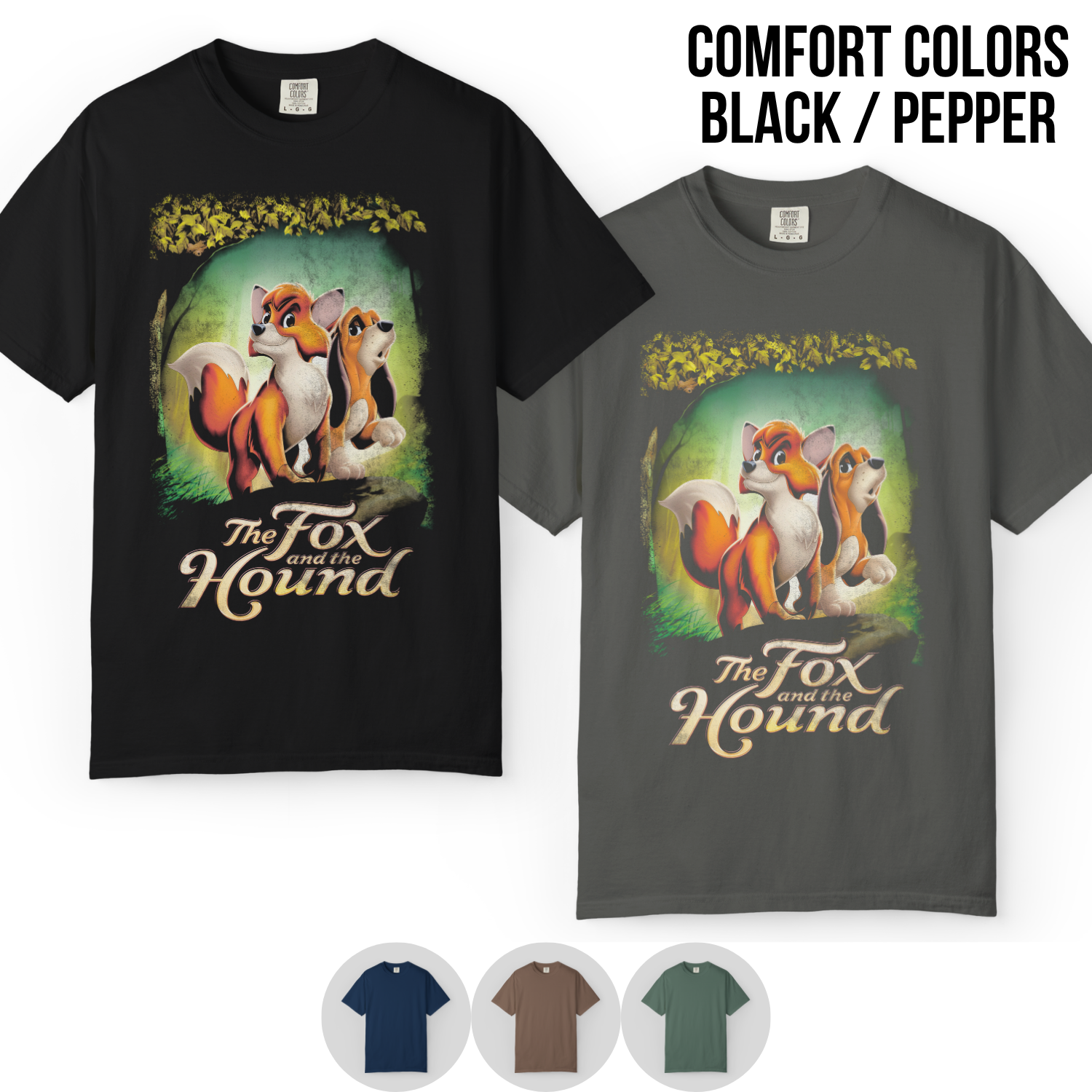 Disney Fox and the Hound Shirt – Tod and Copper Graphic Tee