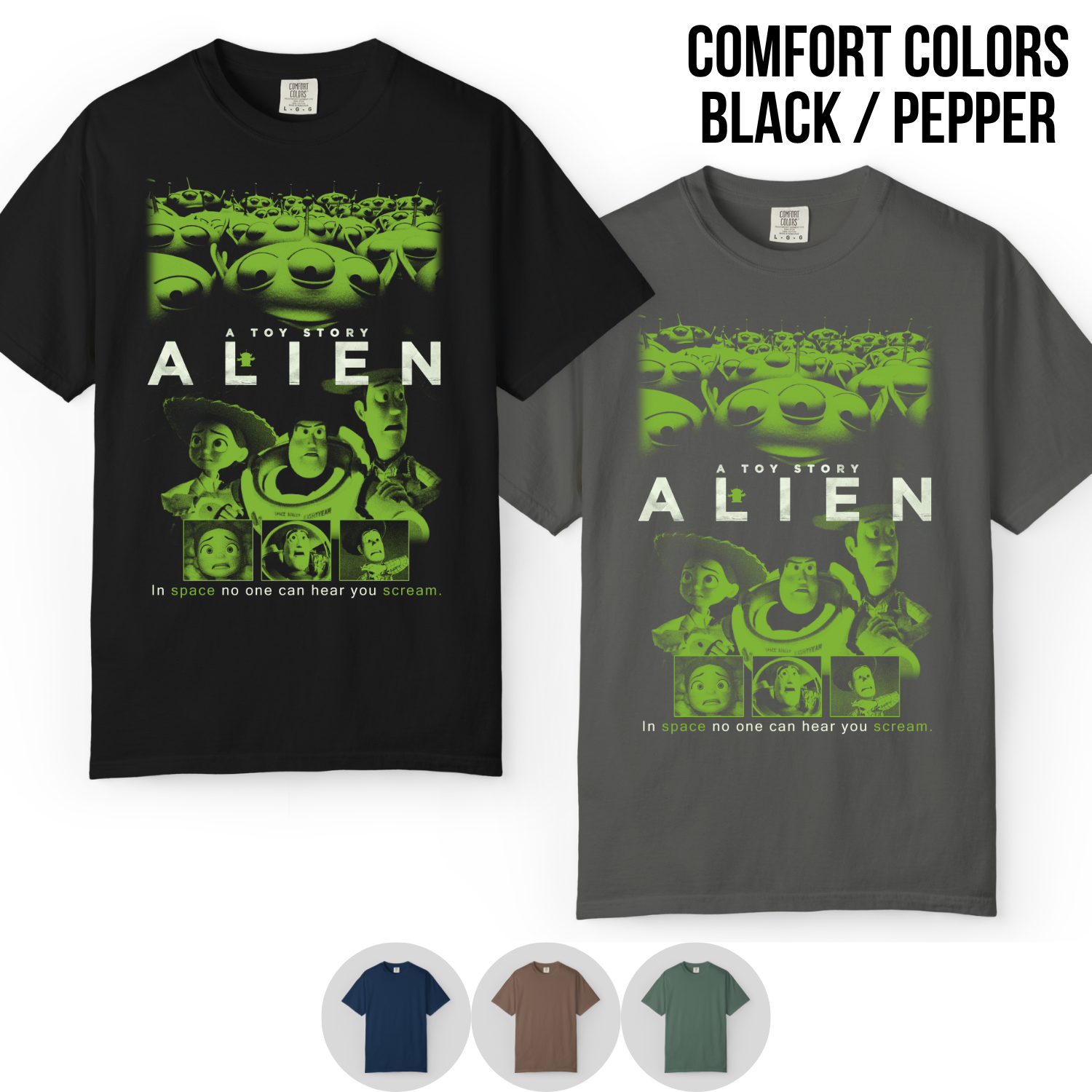 Toy Story Alien Shirt – A Toy Story Alien Movie Parody Tee, Buzz Woody Little Green Men Graphic Shirt, Disney Pixar Fan Gift, Funny Disney Shirt