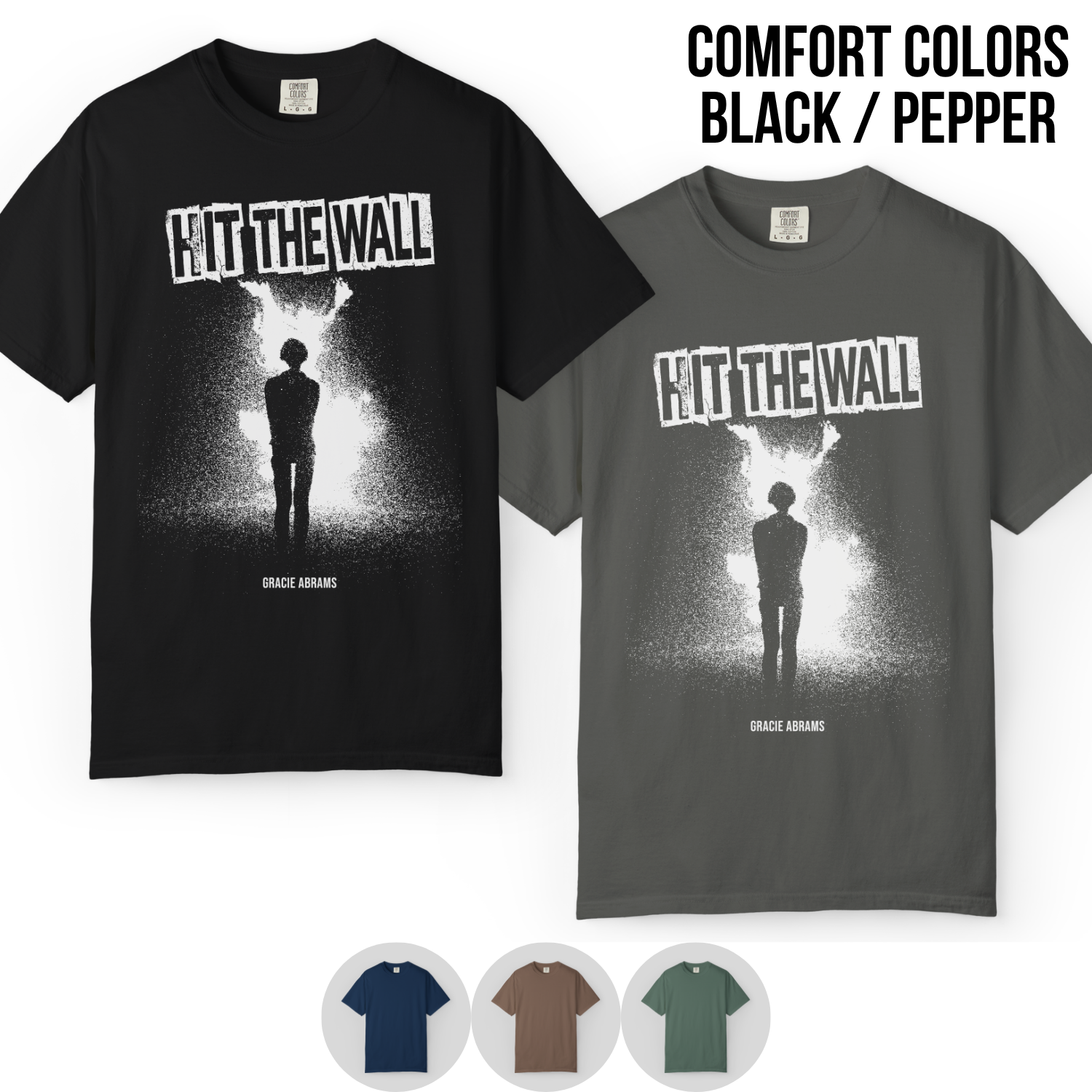 Gracie Abrams Shirt – Hit The Wall Tee, Gracie Abrams Vintage Shirt, Indie Pop Graphic Tee