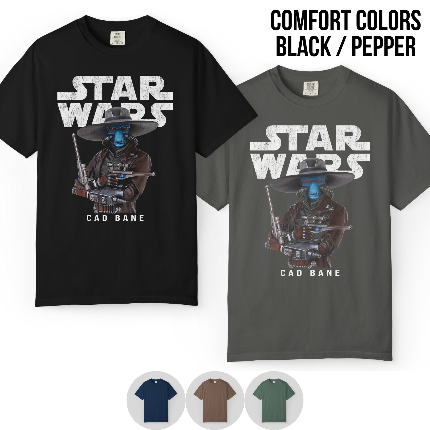 Cad Bane Star Wars Shirt - The Clone Wars Show Tee