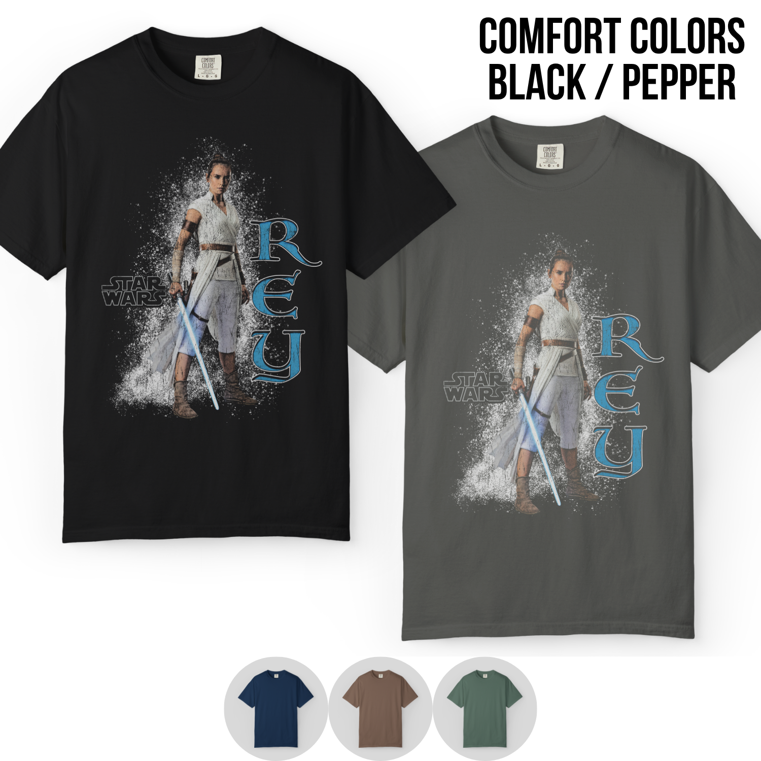 Star Wars Rey Shirt –  Rey Skywalker Lightsaber Star Wars Fan Gift,