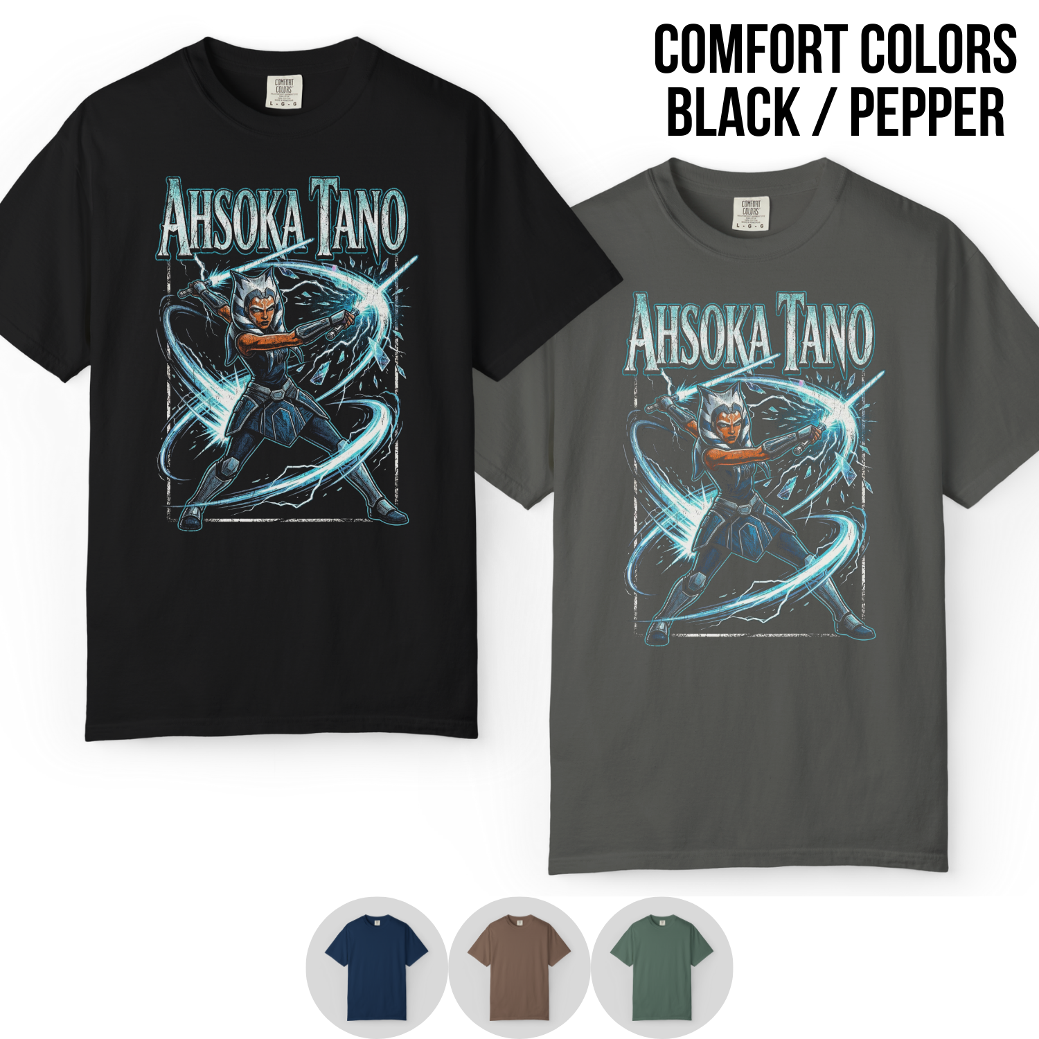 Ahsoka Tano Shirt: Star Wars Clone Wars Graphic Tee