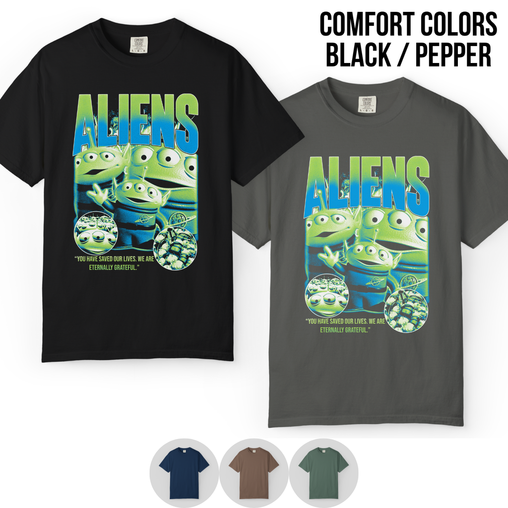 Toy Story Aliens Shirt – The Claw Graphic Tee, Toy Story Little Green Men Fan Gift, Pixar Disney Shirt, Eternally Grateful Tee