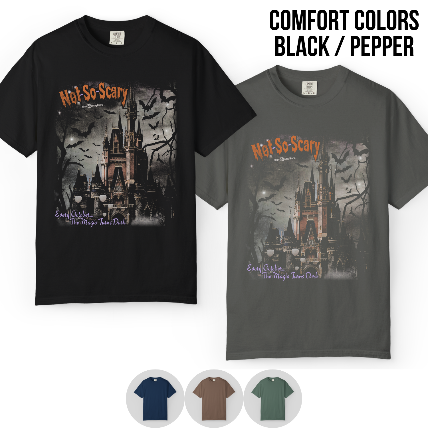 Mickey's Not So Scary Halloween Shirt – Walt Disney World Not So Scary Halloween Tee, Disney Halloween Graphic Shirt, Disney World Halloween Fan Gift, Spooky Season Disney Shirt