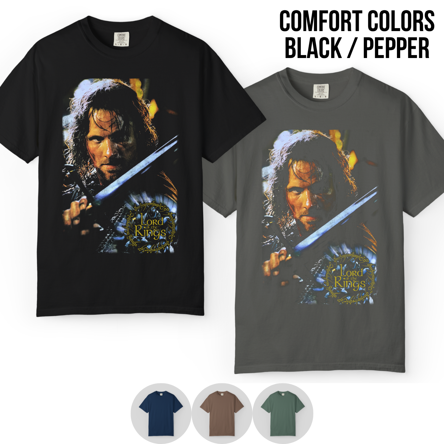 Lord of the Rings Aragorn Shirt – Aragorn King of Gondor LOTR Tee