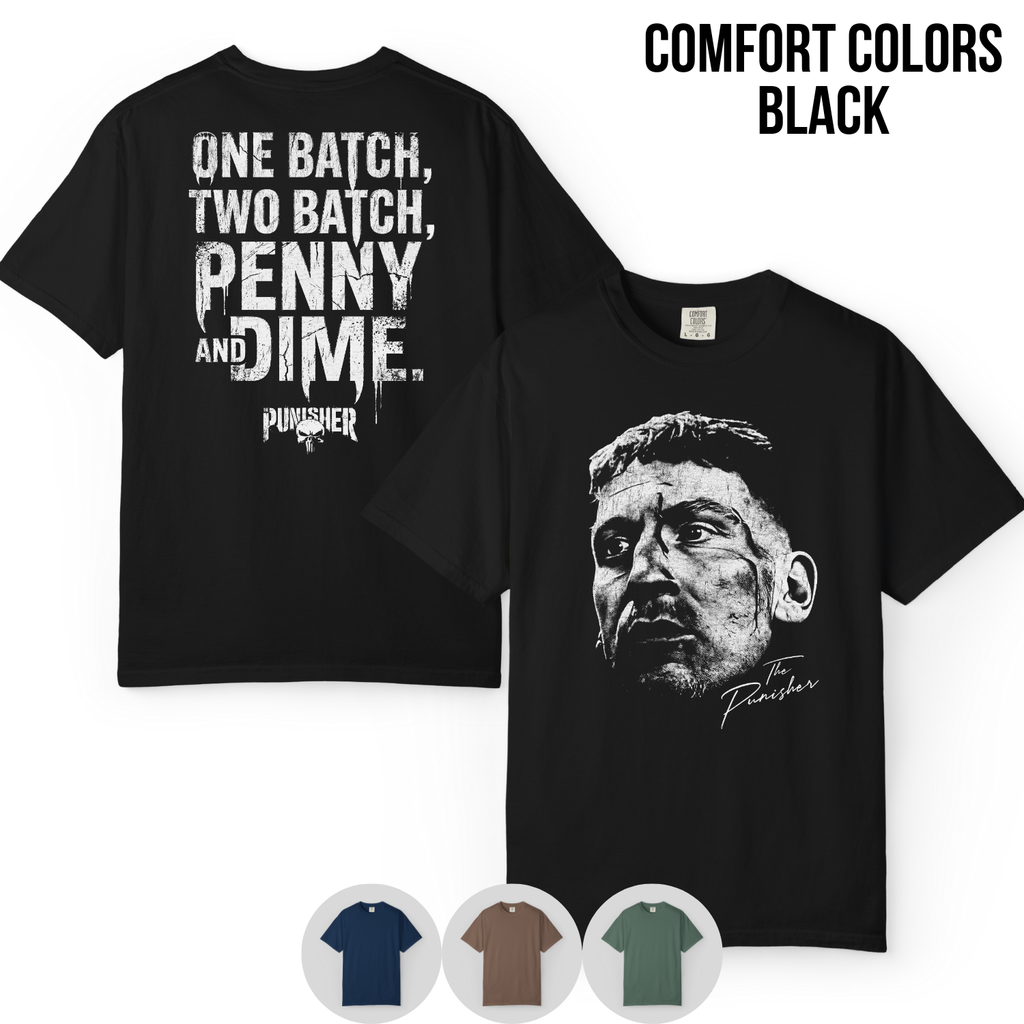 The Punisher Shirt — Penny and Dime Frank Castle Tee