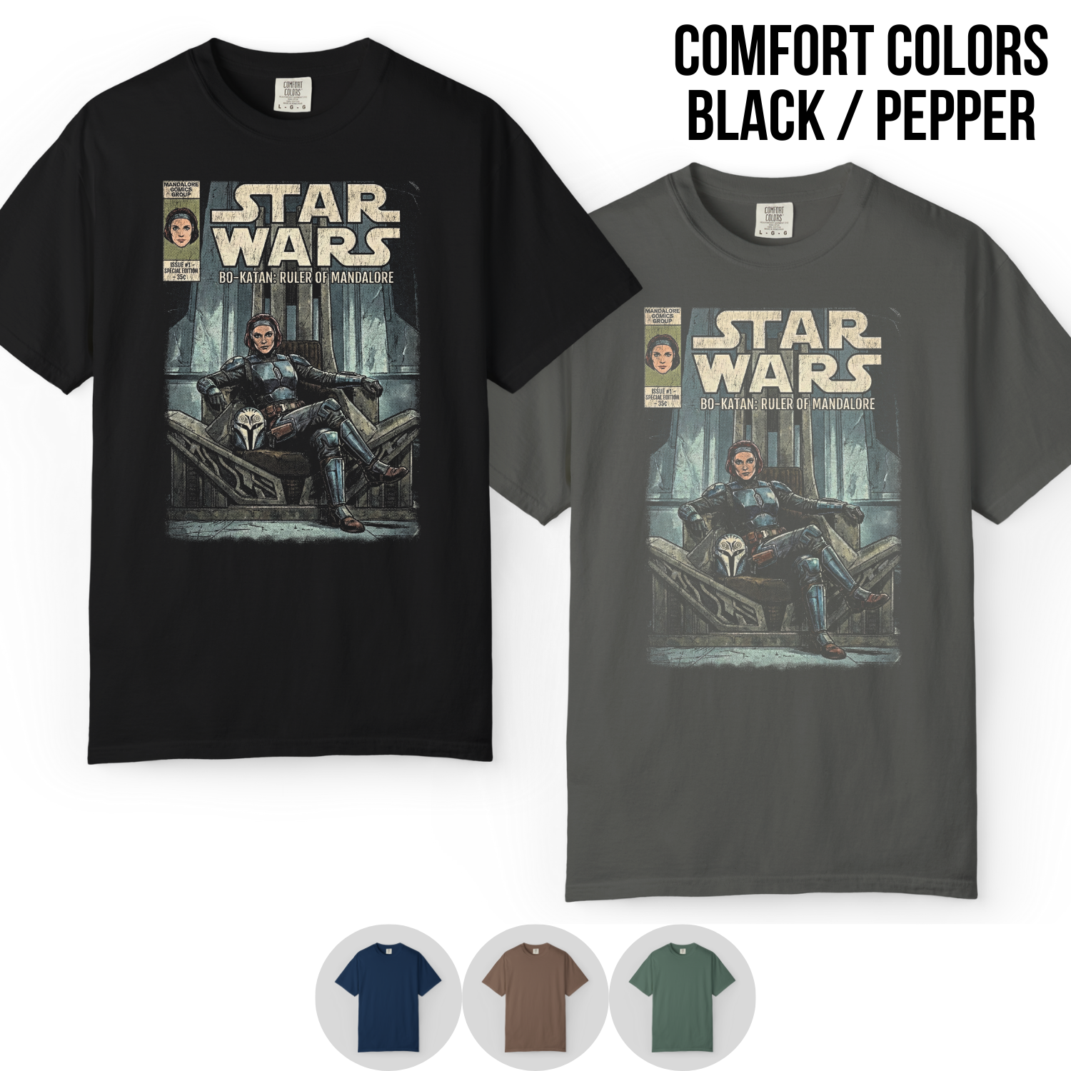 Bo Katan Star Wars Shirt: Star Wars Mandalorian Tee