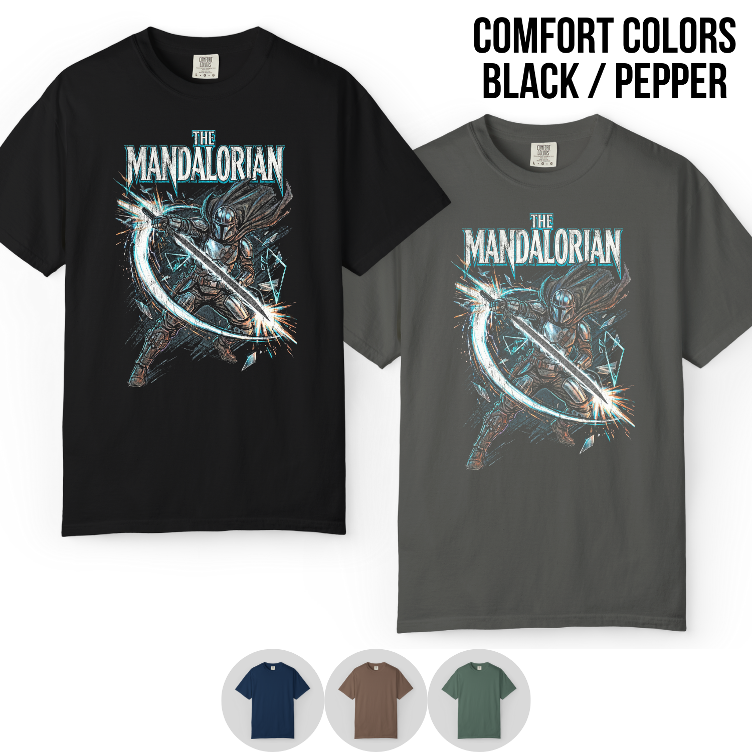 The Mandalorian Darksaber Shirt — Din Djarin Star Wars Tee